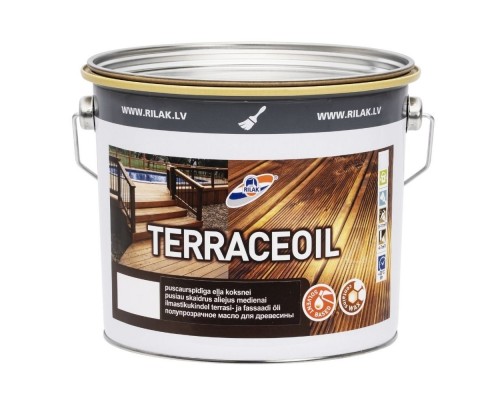 Терасоіл - олія для зовнішніх дерев яних поверхонь, до складу якої входить тунгова олія  - TERRACEOIL